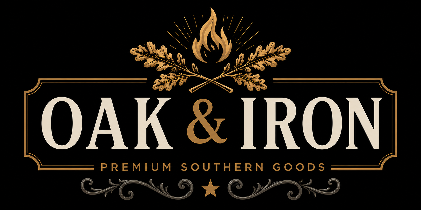 Oak & Iron Logo